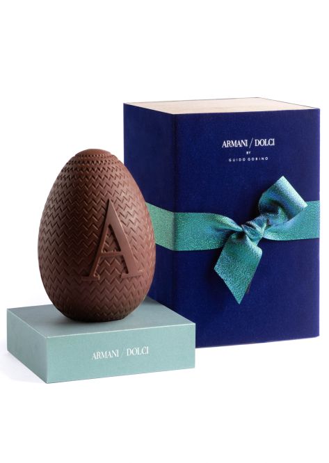 Spring egg 360g -75% dark chocolate egg and mint