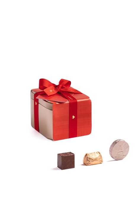 100g assorted chocolates tin box