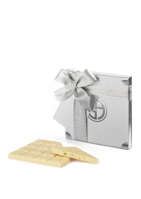 Cioccolato bianco pralinato 60g Natale 