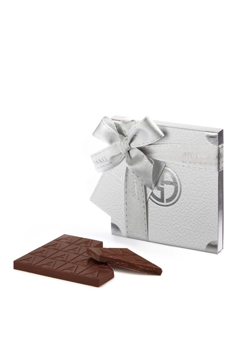 Cioccolato al latte con pistacchi 60g Natale 