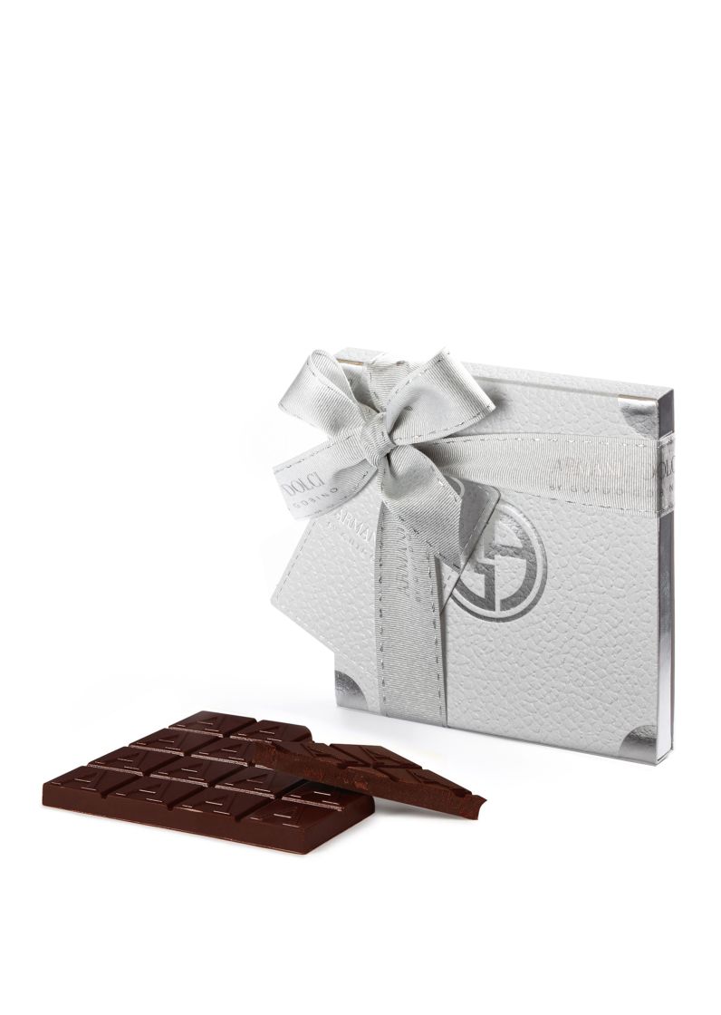 Cioccolato fondente 63% con mandorle 60g Natale 