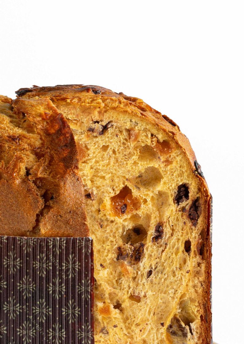 Panettone Apricot and dark chocolate 1 Kg