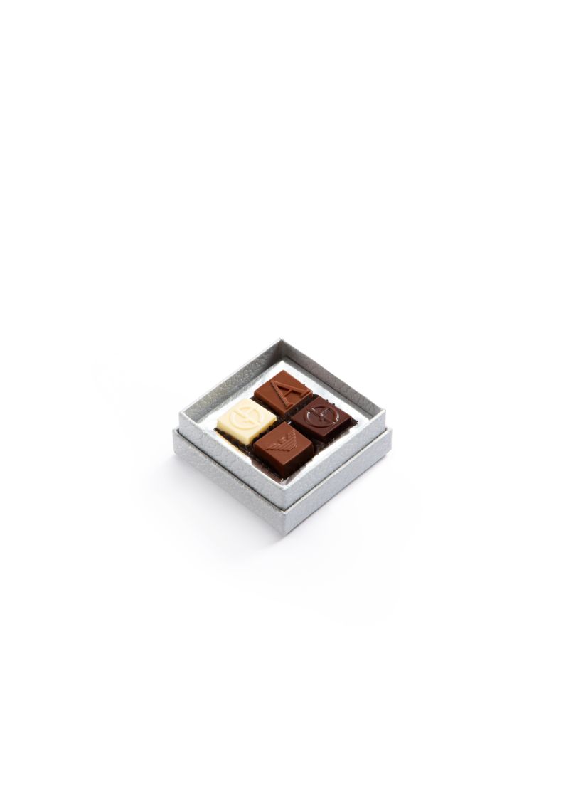 Confezione da 4 praline Natale 